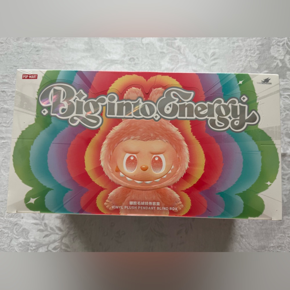 POP MART Big into Energy Labubu - complete, new set of 6!